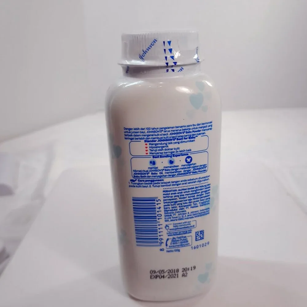 Johnson's Baby Powder Original TALC International Version Indonesia 100g bottle‎
